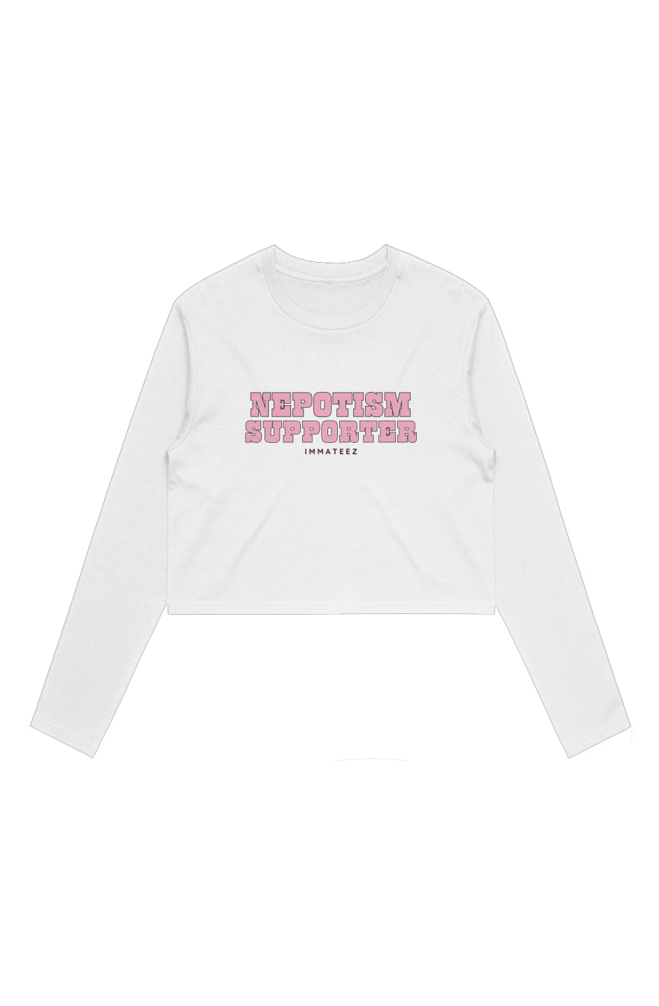 Neptosim Women's Crop Long Sleeve Tee