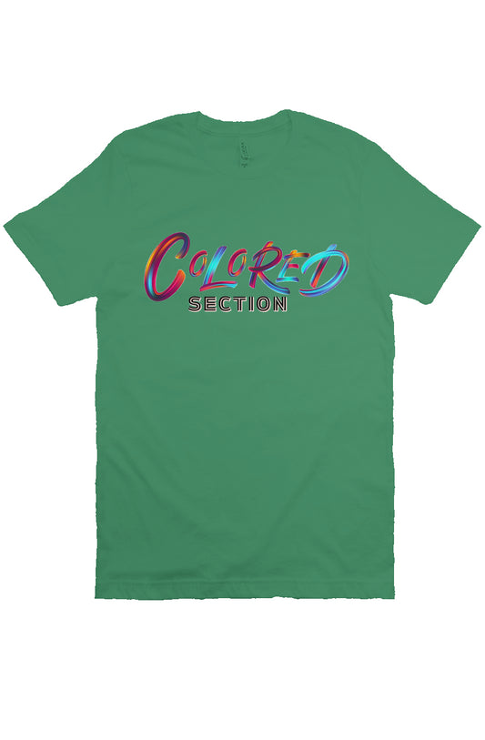 Kelly Green Cored Section Tee