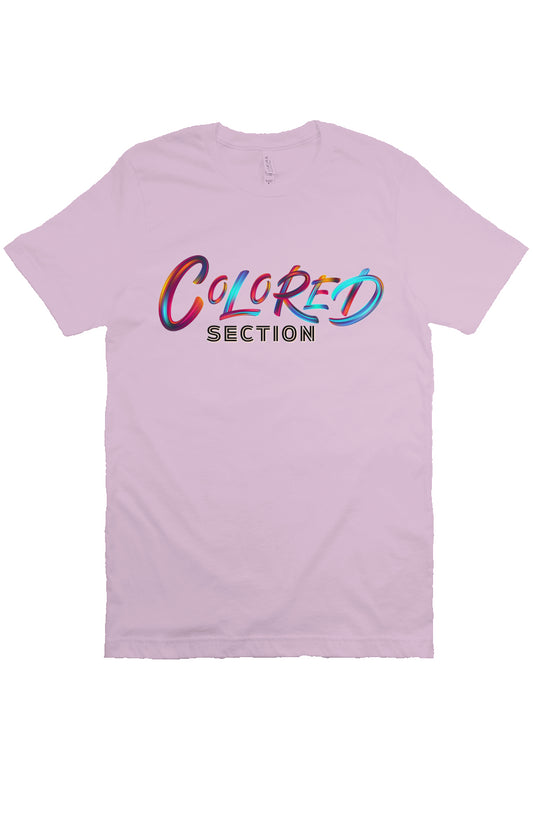 Lilac Colored Section Tee