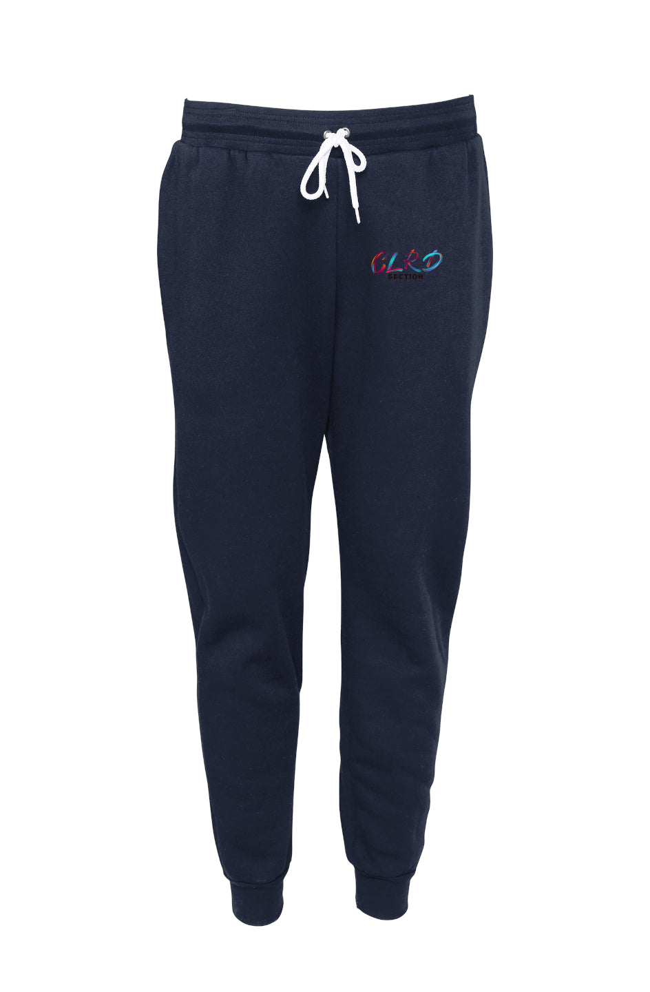 Navy Colored Section Joggers