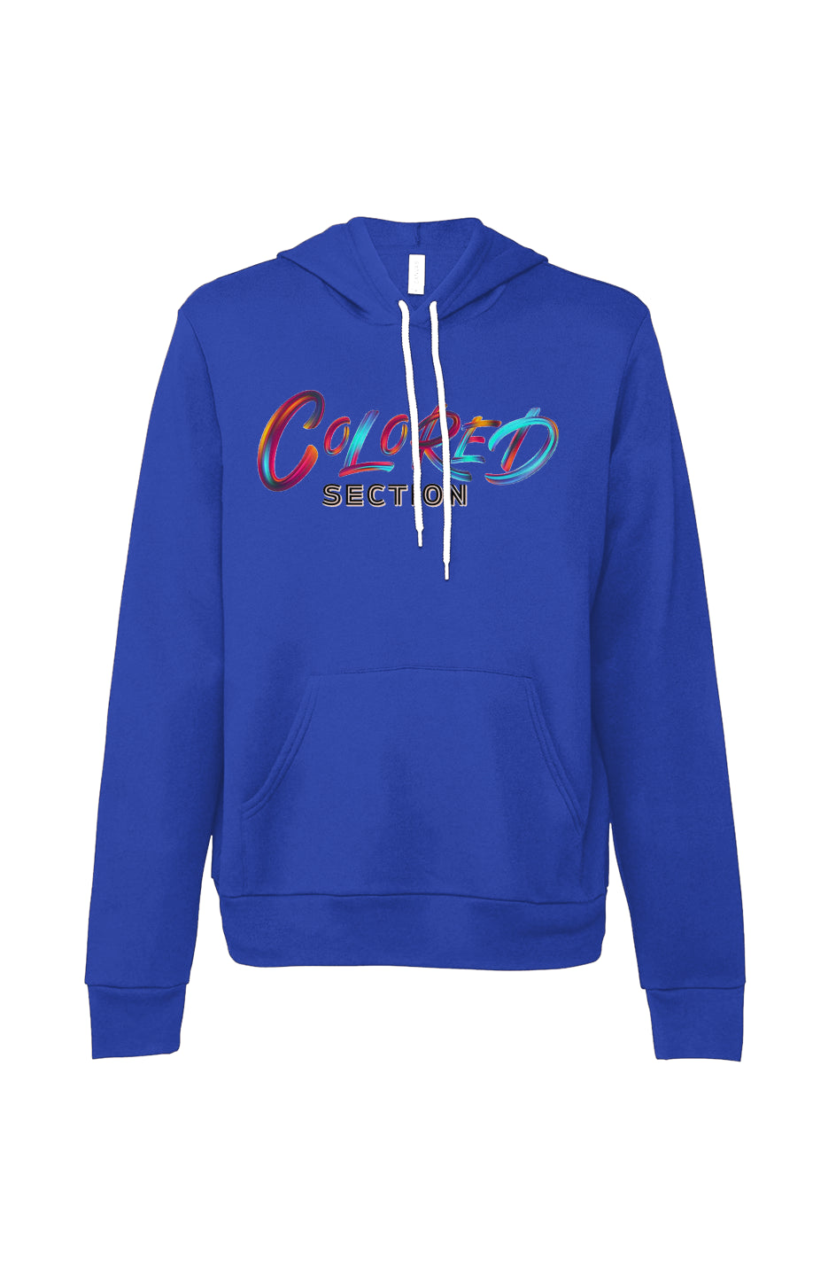 Royal Colored Section Hoodie