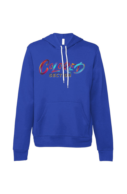 Royal Colored Section Hoodie