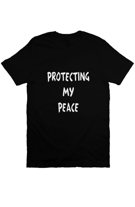 Black Protecting My Peace Tee