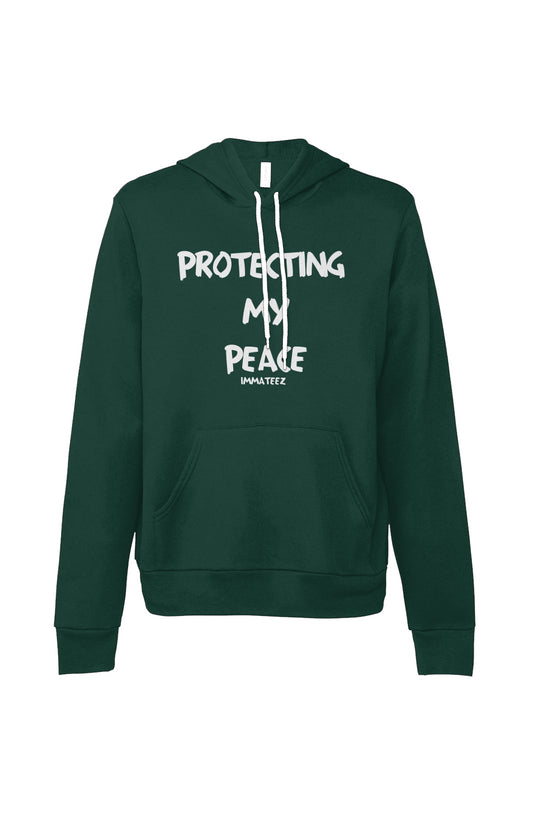 Protecting My Peace Sponge Fleece Pullover Hoodie